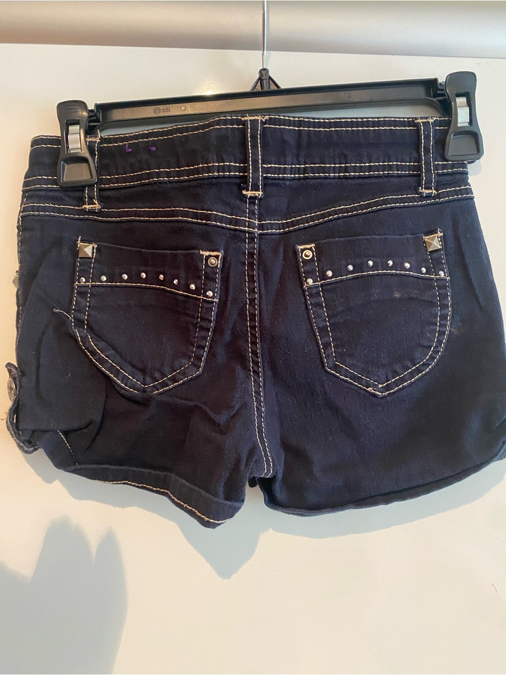 Stud-Accent Girl’s Shorts